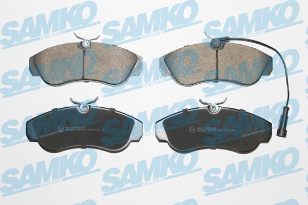 Samko 5SP774 - Brake Pad Set, disc brake www.parts5.com