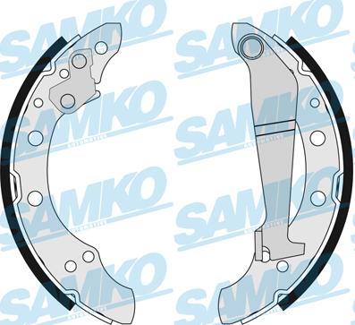 Samko 84100 - Brake Shoe Set www.parts5.com