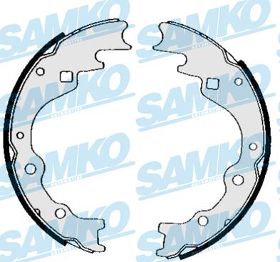 Samko 85450 - Brake Shoe Set www.parts5.com