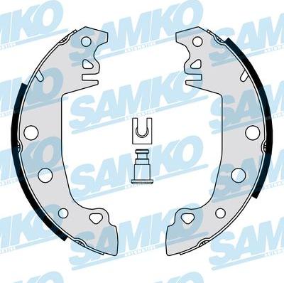 Samko 85890 - Brake Shoe Set www.parts5.com