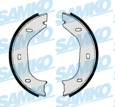 Samko 80010 - Brake Shoe Set www.parts5.com