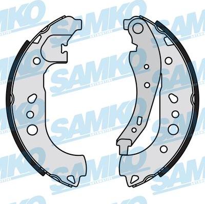 Samko 81181 - Brake Shoe Set www.parts5.com