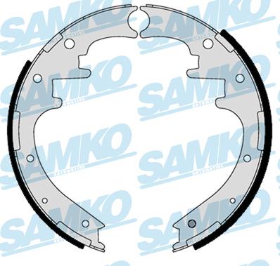 Samko 81125 - Brake Shoe Set www.parts5.com