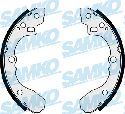 Samko 88060 - Brake Shoe Set www.parts5.com