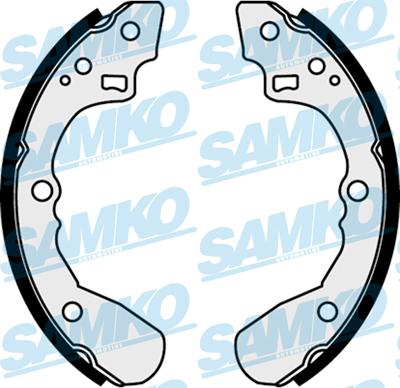 Samko 87440 - Brake Shoe Set www.parts5.com