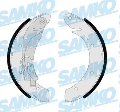 Samko 87420 - Juego de zapatas de frenos www.parts5.com