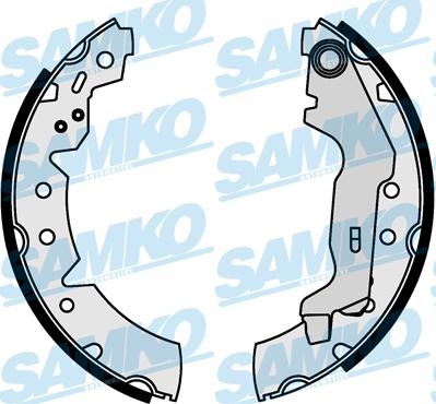 Samko 87670 - Brake Shoe Set www.parts5.com