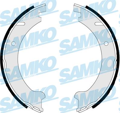Samko 87235 - Brake Shoe Set www.parts5.com