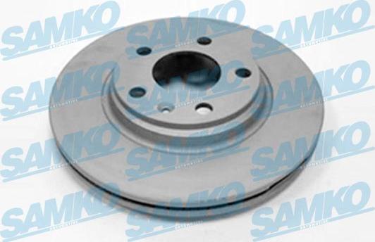 Samko A1491VR - Brake Disc www.parts5.com