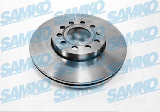 Samko A1002V - Тормозной диск www.parts5.com