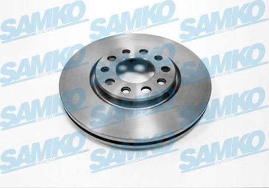 Samko A2009V - Brake Disc www.parts5.com