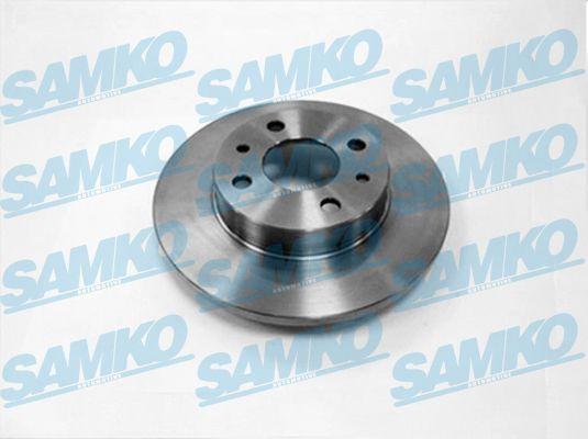 Samko F2081P - Brake Disc www.parts5.com