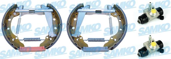 Samko KEG407 - Brake Shoe Set www.parts5.com