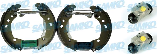 Samko KEG540 - Brake Shoe Set www.parts5.com