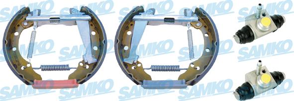 Samko KEG556 - Brake Shoe Set www.parts5.com
