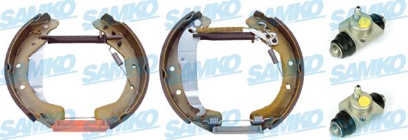 Samko KEG535 - Brake Shoe Set www.parts5.com