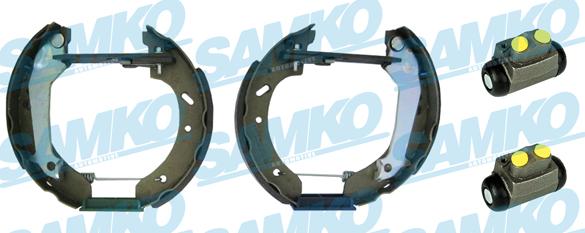 Samko KEG387 - Brake Shoe Set www.parts5.com