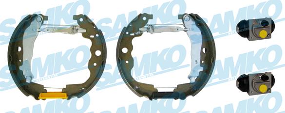 Samko KEG702 - Brake Shoe Set www.parts5.com