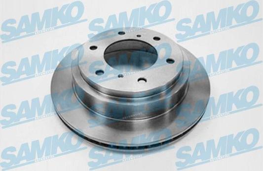 Samko M1007V - Brake Disc www.parts5.com