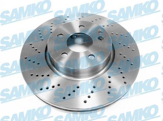 Samko M2058VR - Disco de freno www.parts5.com