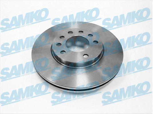 Samko O1411V - Brake Disc www.parts5.com