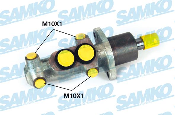 Samko P02709 - Brake Master Cylinder www.parts5.com