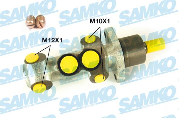 Samko P12141 - Brake Master Cylinder www.parts5.com