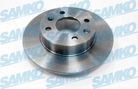 Samko R1101P - Brake Disc www.parts5.com