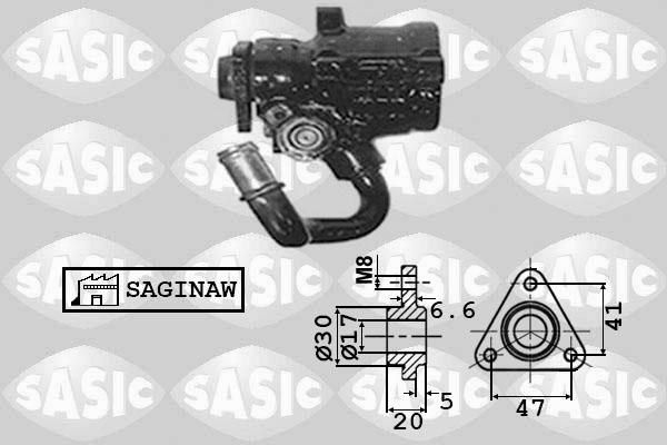 Sasic 7076034 - Hydraulic Pump, steering system www.parts5.com