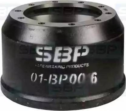 SBP 01-BP006 - Brake Drum www.parts5.com
