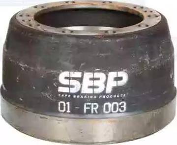 SBP 01-FR003 - Brake Drum www.parts5.com