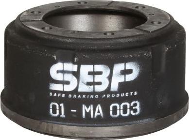 SBP 01-MA003 - Brake Drum www.parts5.com