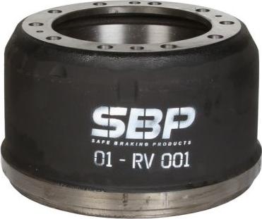 SBP 01-RV001 - Тормозной барабан www.parts5.com