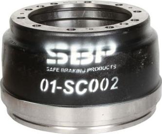 SBP 01-SC002 - Тормозной барабан www.parts5.com