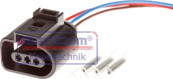 SenCom 151200 - Ремкомплект кабелю, датчик - система допомоги при парковці www.parts5.com