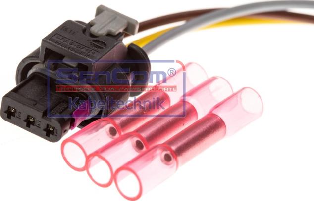 SenCom 10190 - Cable Repair Set, wheel speed sensor www.parts5.com