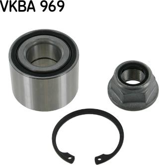 SKF VKBA 969 - Wheel hub, bearing Kit www.parts5.com