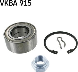 SKF VKBA 915 - Wheel hub, bearing Kit www.parts5.com