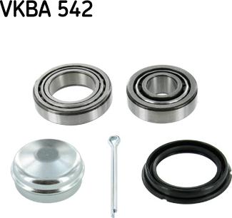 SKF VKBA 542 - Wheel hub, bearing Kit www.parts5.com