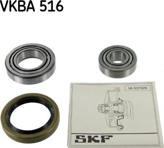 SKF VKBA 516 - Wheel hub, bearing Kit www.parts5.com