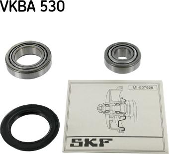 SKF VKBA 530 - Wheel hub, bearing Kit www.parts5.com