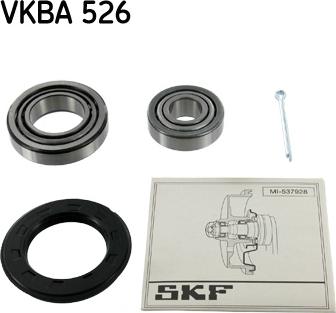SKF VKBA 526 - Wheel hub, bearing Kit www.parts5.com