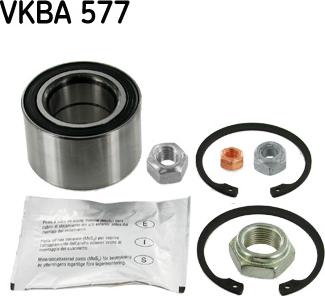 SKF VKBA 577 - Wheel hub, bearing Kit www.parts5.com