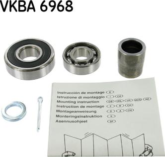 SKF VKBA 6968 - Wheel hub, bearing Kit www.parts5.com