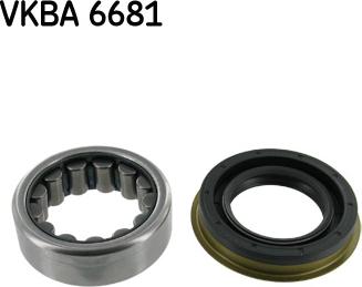 SKF VKBA 6681 - Wheel hub, bearing Kit www.parts5.com