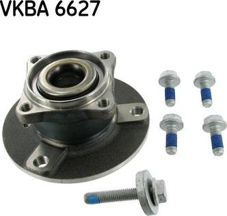 SKF VKBA 6627 - Wheel hub, bearing Kit www.parts5.com