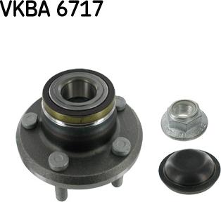 SKF VKBA 6717 - Wheel hub, bearing Kit www.parts5.com