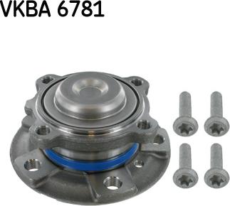 SKF VKBA 6781 - Wheel hub, bearing Kit www.parts5.com