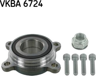 SKF VKBA 6724 - Wheel hub, bearing Kit www.parts5.com