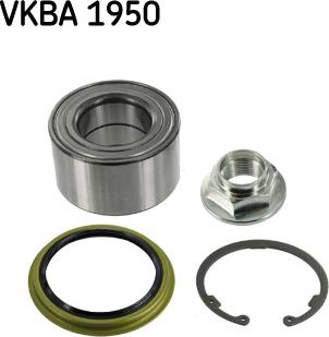 SKF VKBA 1950 - Wheel hub, bearing Kit www.parts5.com
